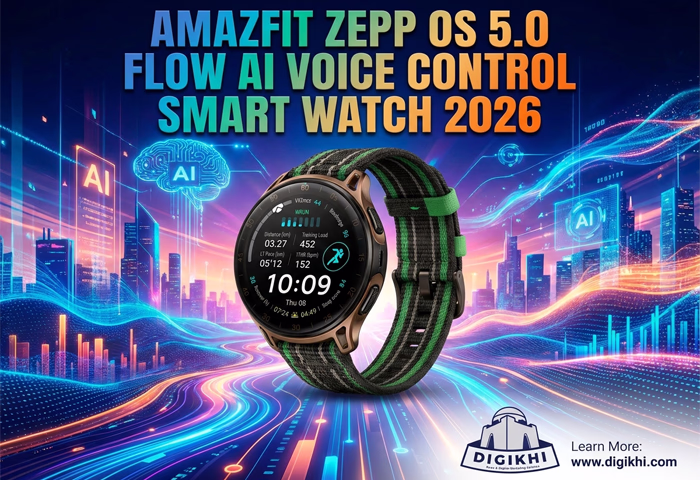 Amazfit Smart Watch Cheetah 2 Pro with Zepp OS 5.0 Flow AI Voice Control Smart Watch 2026.
