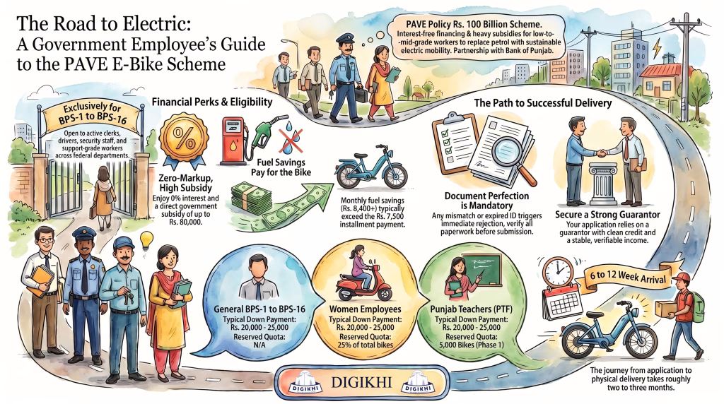 Electric Bike Scheme Infographic