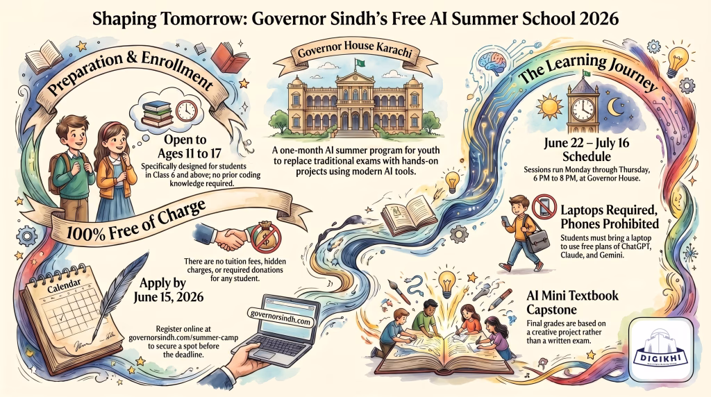 AI Course in Karachi by Government Infographic