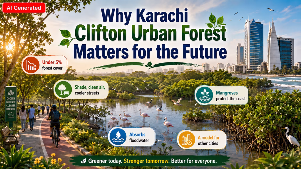 Karachi Clifton Urban Forest - Why Karachi Clifton Urban Forest Matters for the Future?